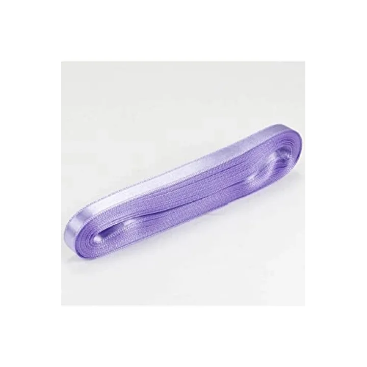 Lila Saten Kurdela 1 Cm. X 10 Metre (Lila)