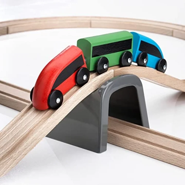 LILLABO 20 parçalı temel tren seti, çok renkli