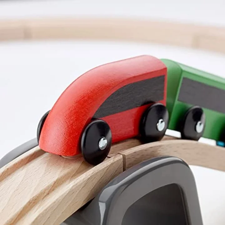 LILLABO 20 parçalı temel tren seti, çok renkli