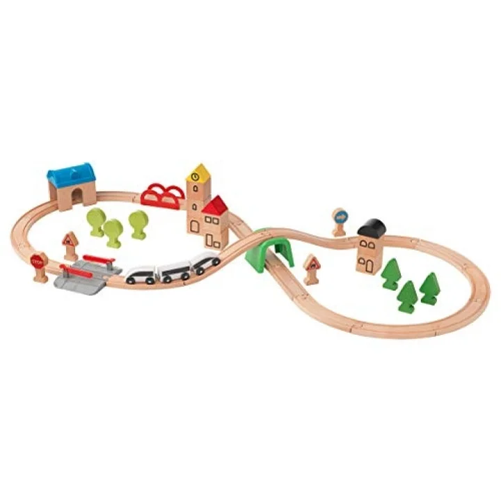 LILLABO 45 Parçalı Tren Seti Raylarla