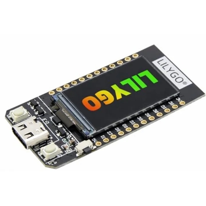 LilyGo Lılygo ESP32 CH340K T-Display Wifi Bluetooth Geliştirme Kartı - Type-C (Orijinal)