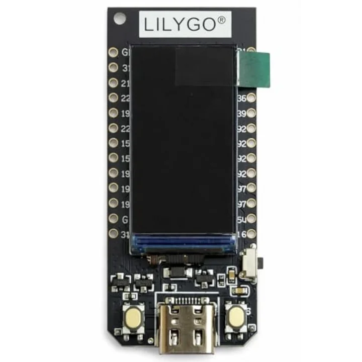 LilyGo Lılygo ESP32 CH340K T-Display Wifi Bluetooth Geliştirme Kartı - Type-C (Orijinal)