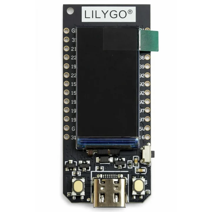 LilyGo Lılygo ESP32 CH340K T-Display Wifi Bluetooth Geliştirme Kartı - Type-C (Orijinal)