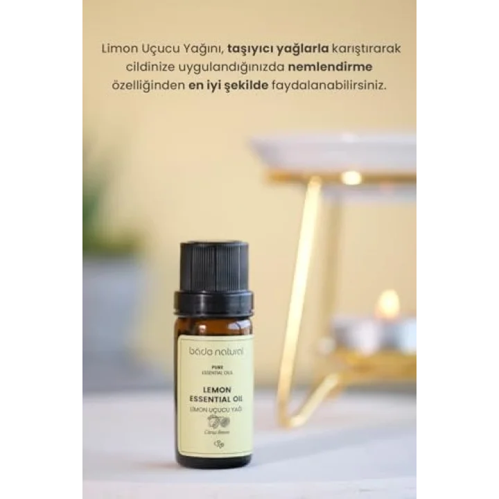 Limon Uçucu Yağı, 1 Paket (1 X 10 ml)
