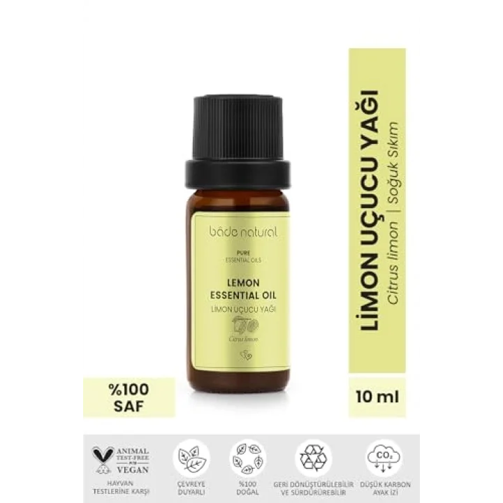 Limon Uçucu Yağı, 1 Paket (1 X 10 ml)