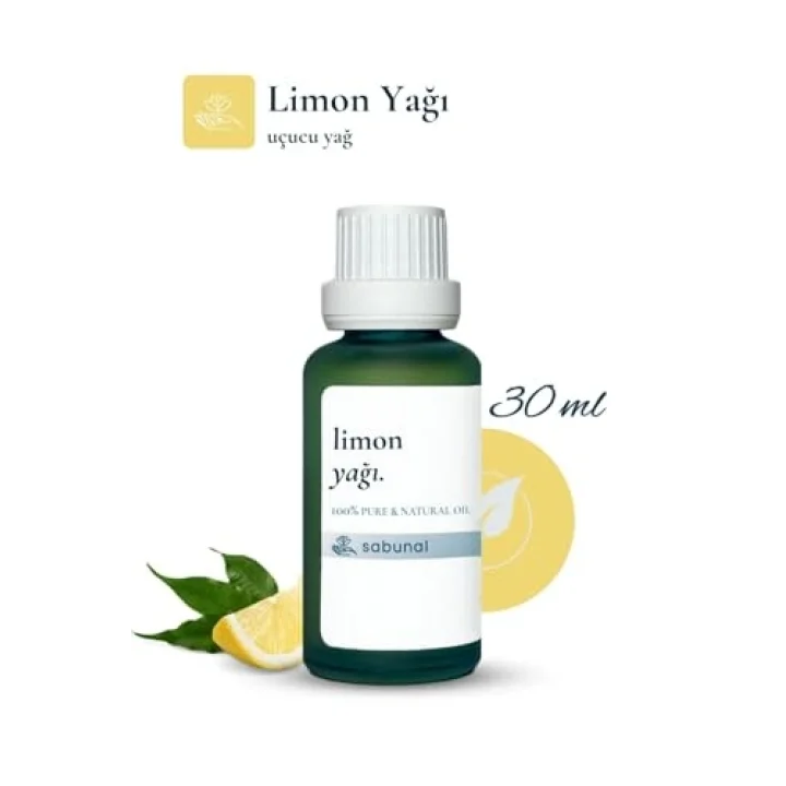 Limon Yağı 30 ml - Cilt Aydınlatıcı Bakım ve Aromaterapi Yağı