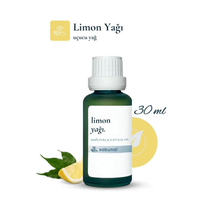 Limon Yağı 30 ml - Cilt Aydınlatıcı Bakım ve Aromaterapi Yağı