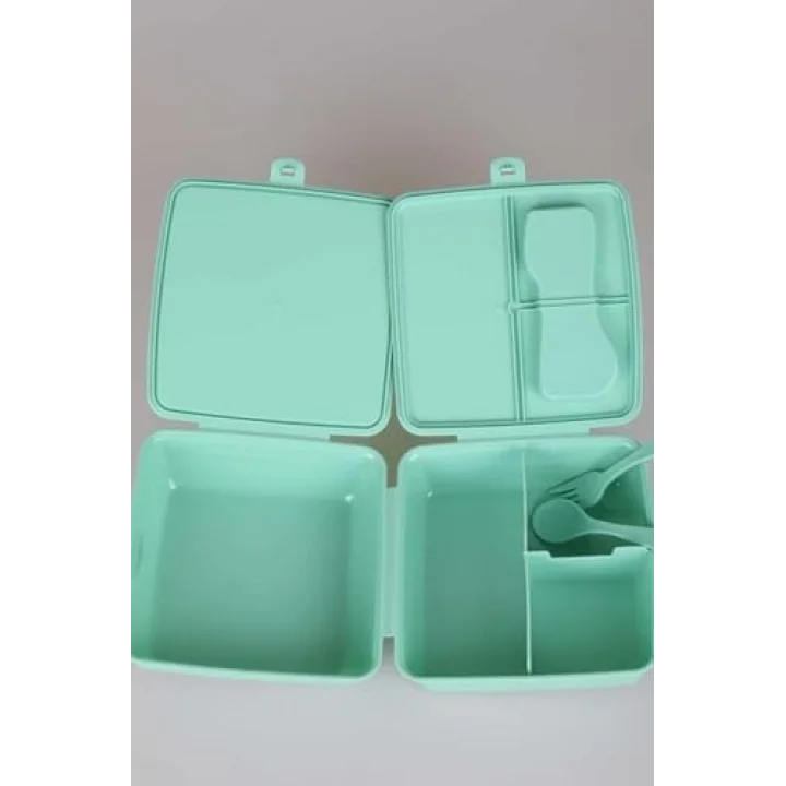 Lisanslı 500 ml Matara ve 2 Katlı Beslenme Kabı Yemek Seti