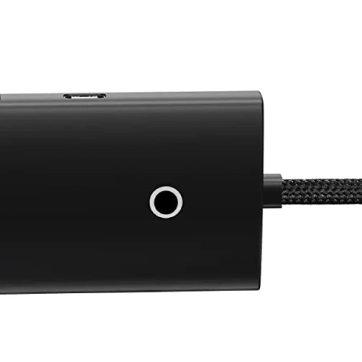 Lite 4in1 Multifonksiyonel Type-C Hub Dock Station Siyah