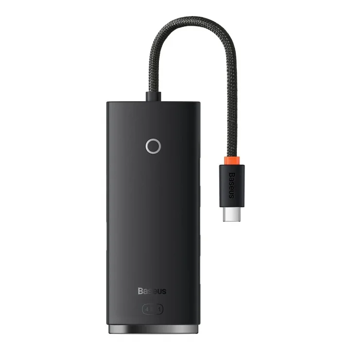 Lite 4in1 Multifonksiyonel Type-C Hub Dock Station Siyah