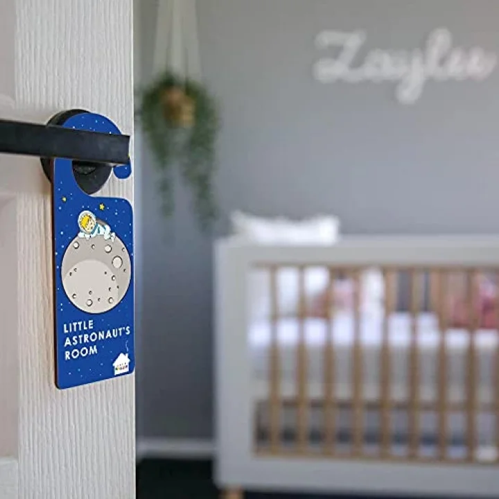 Little Maker Astronauts Room Door Hanger