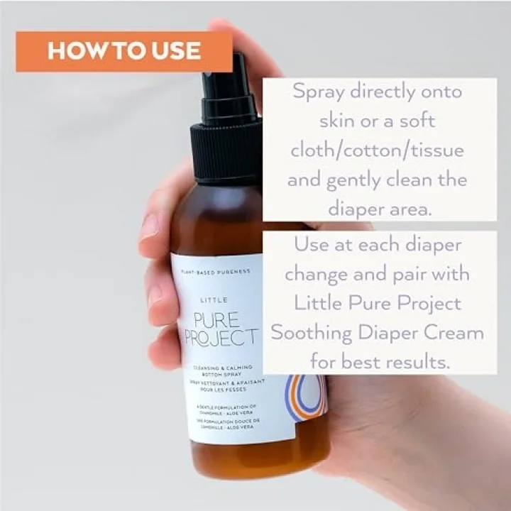 Little Temizleyici ve Yatıştırıcı Popo Spreyi 150 ml