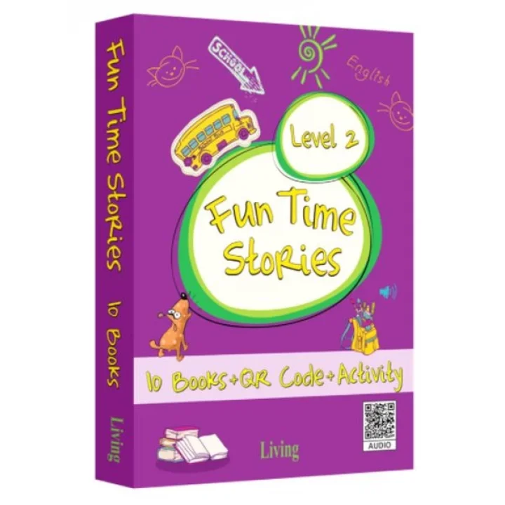 Living Level 2 Fun Times Stories 10lu Hikaye Seti