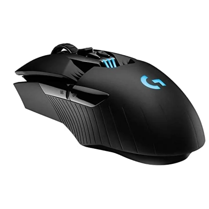 Logitech G G903 LIGHTSPEED Kablosuz Oyuncu Mouse, 25.600 DPI HERO Sensör, LIGHTSYNC RGB, Sağ ve Sol Elle Kullanıma Uygun, Ayarlanabilir Ağırlık, 140 Saat Pil Ömrü, Siyah