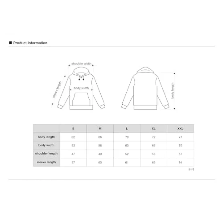Logo Pullover Hoodie Black XXL
