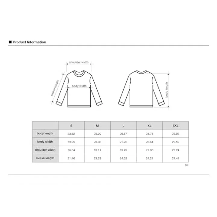 Long Sleeved T-Shirt Black S
