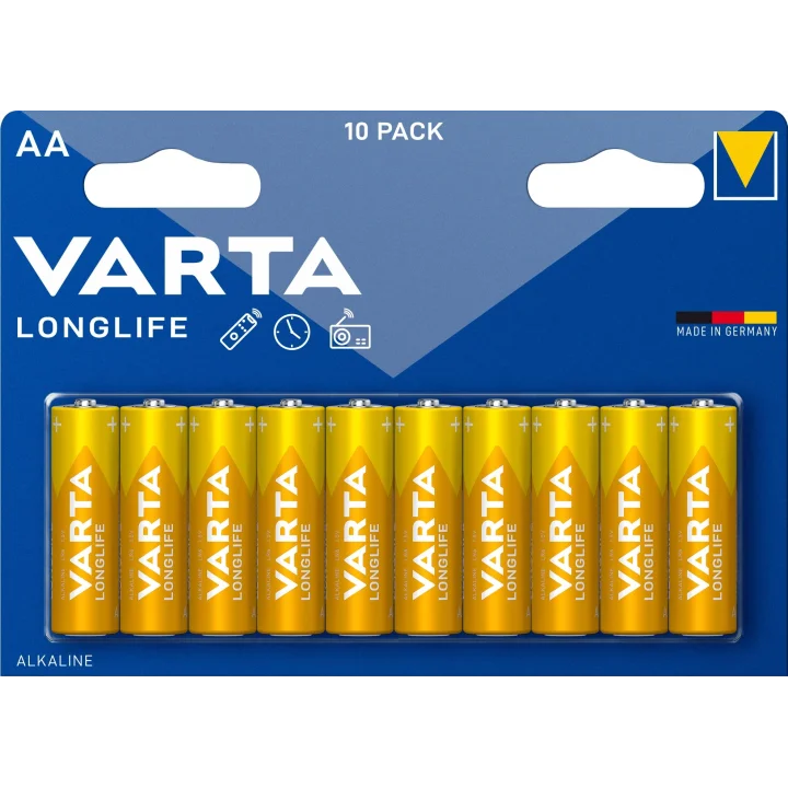 Longlife AA Alkalin kalem pil 10lu paket