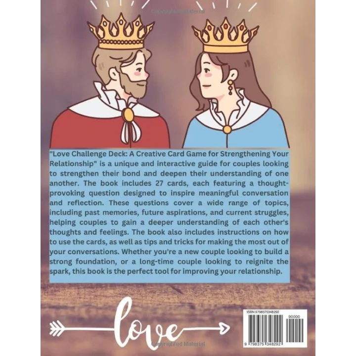 Love Challenge Deck: A Creative Card Game for Strengthening Your Relationship