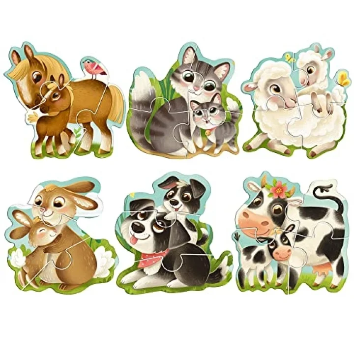 Lovely Puzzle Farm Animals