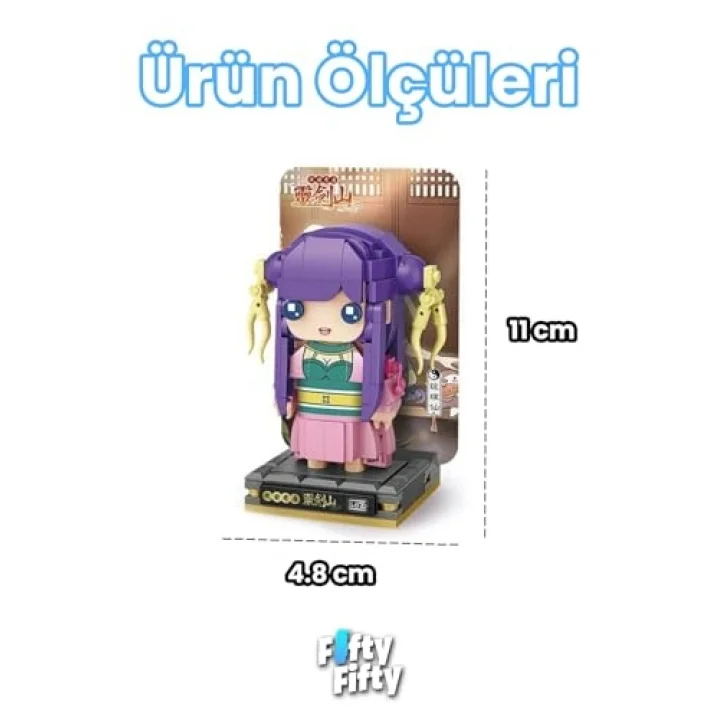 Loz Micro Anime Serisi 1337 Modeli 312 Parça Dekoratif Oyuncak Yapım Seti Yapı Blok FFLZ-1337