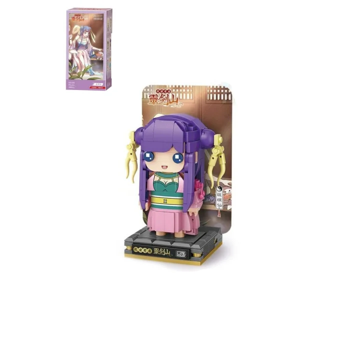 Loz Micro Anime Serisi 1337 Modeli 312 Parça Dekoratif Oyuncak Yapım Seti Yapı Blok FFLZ-1337