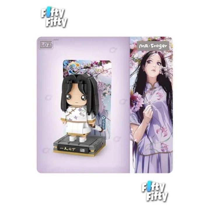 Loz Micro Anime Serisi 1343 Modeli 249 Parça Dekoratif Oyuncak Yapım Seti Yapı Blok FFLZ-1343