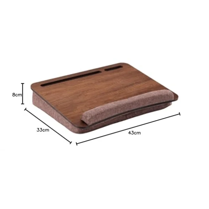 LS013 Minderli Laptop Sehpası (Ceviz)