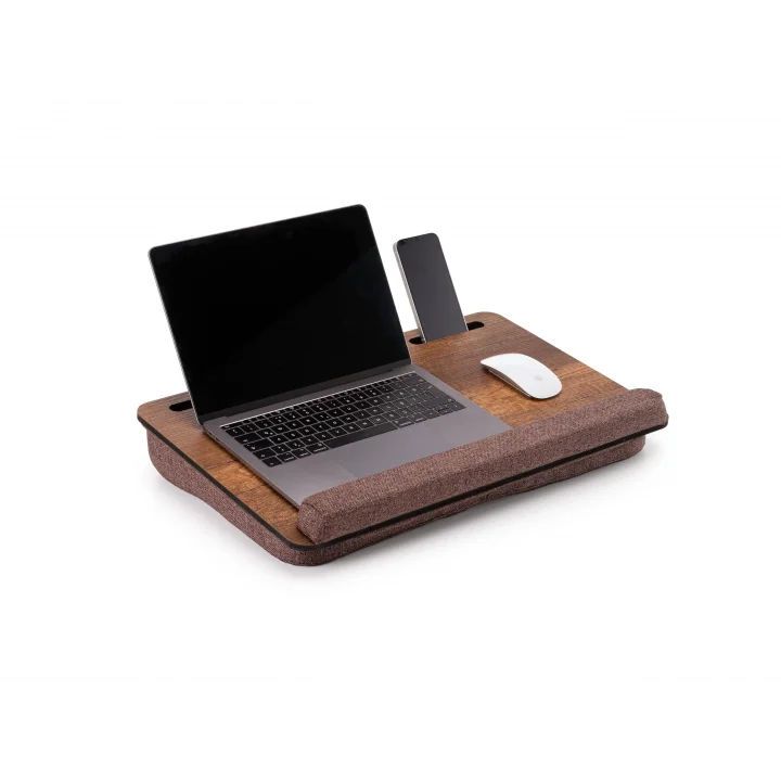 LS023 Minderli Laptop Sehpası (Ceviz)