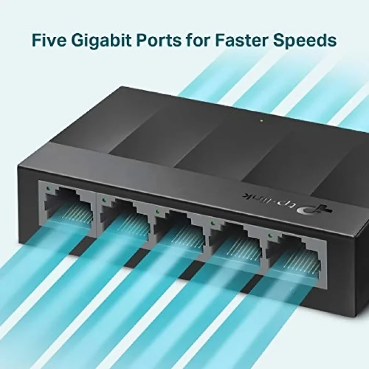 LS1005G Ethernet Çevirici 5 Port 10/100/1000 Mbps