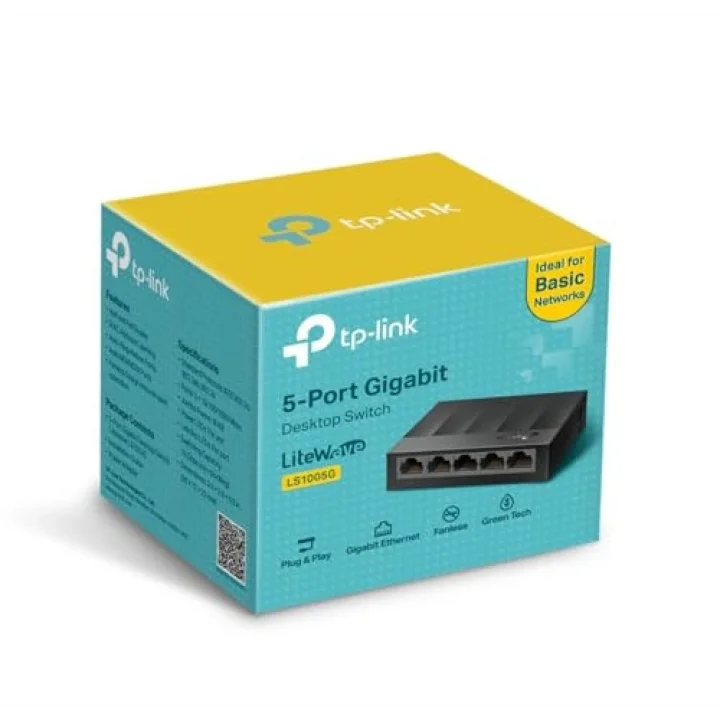 LS1005G Ethernet Çevirici 5 Port 10/100/1000 Mbps