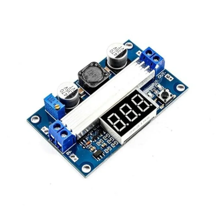 LTC1871 3.5V-30V 10A Voltmetre Ayarlanabilir Voltaj Yükseltici Regülatör Modül