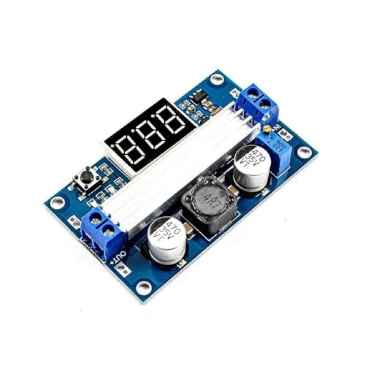 LTC1871 3.5V-30V 10A Voltmetre Ayarlanabilir Voltaj Yükseltici Regülatör Modül