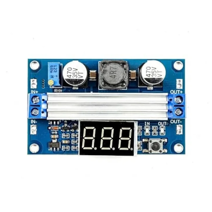 LTC1871 3.5V-30V 10A Voltmetre Ayarlanabilir Voltaj Yükseltici Regülatör Modül