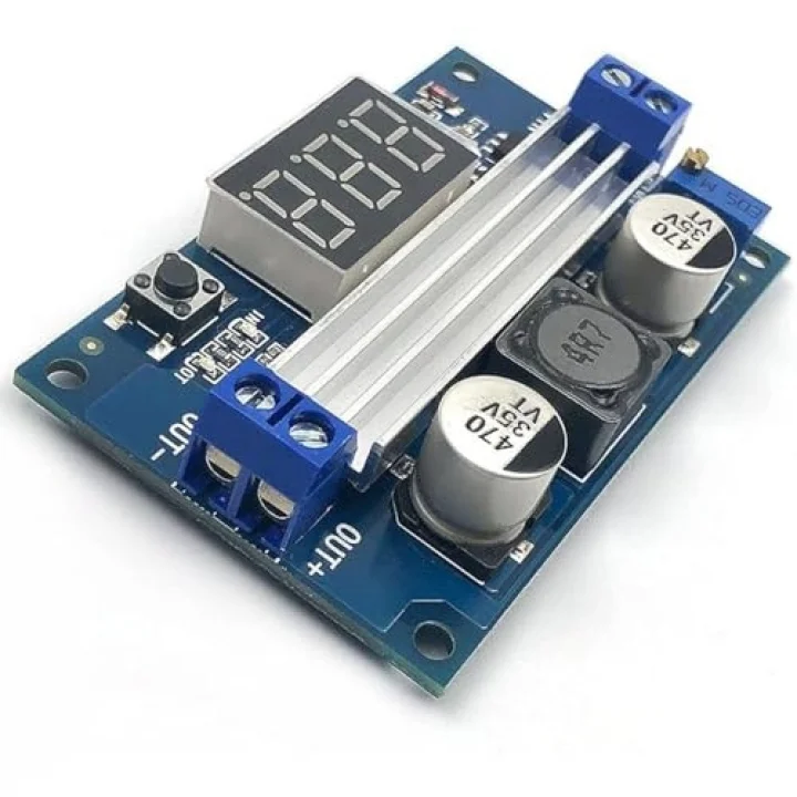 LTC1871 3.5V-30V 10A Voltmetre Ayarlanabilir Voltaj Yükseltici Regülatör Modül