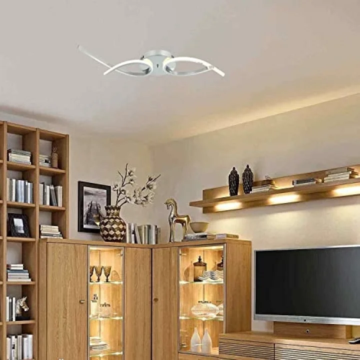 Lucea Pascua 2 Lı Krom Ledlı Plafonyer 3000k 450ma 20w