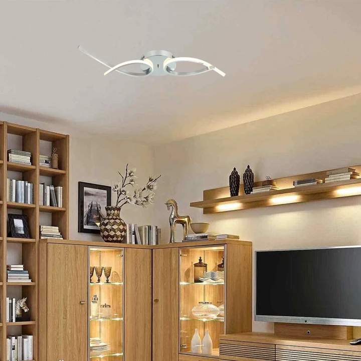 Lucea Pascua 2 Lı Krom Ledlı Plafonyer 3000k 450ma 20w