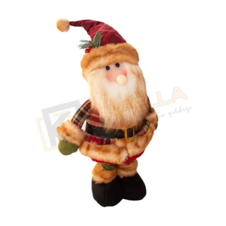 LÜKS DEKORATİF YILBAŞI NOEL BABA AYAKLARI UZAYAN 65CM