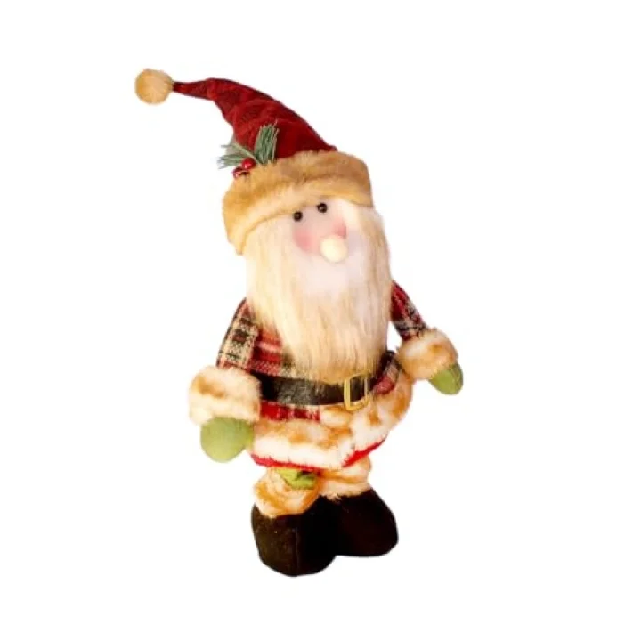 LÜKS DEKORATİF YILBAŞI NOEL BABA AYAKLARI UZAYAN 65CM