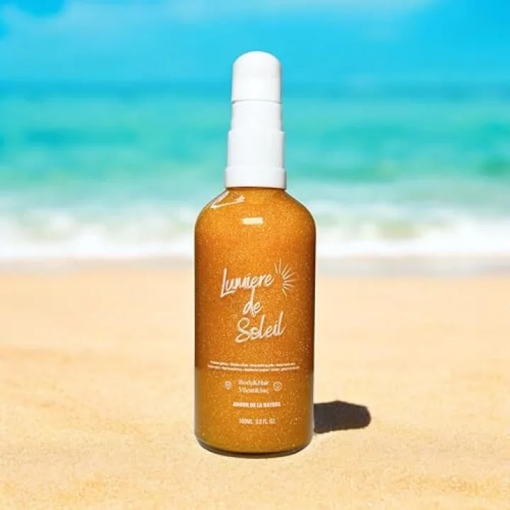 Lumiere De Soleil Işıltılı Simli Nemlendirici Yağ 100ML