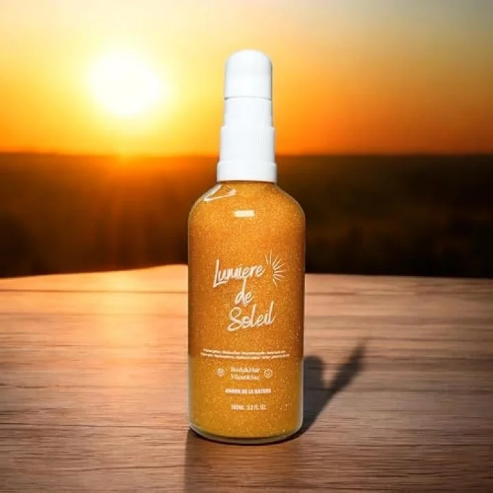 Lumiere De Soleil Işıltılı Simli Nemlendirici Yağ 100ML