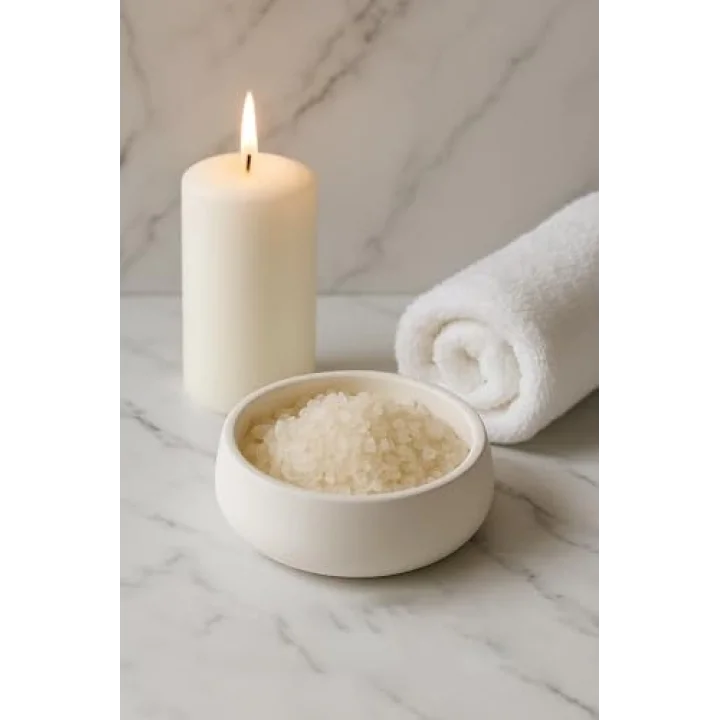 Lümin Modern Beyaz Dekoratif Kase – El Yapımı Minimalist Tasarım