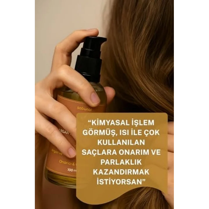 LumiRepair Onarıcı & Parlaklık 100 ml - Argan & Avokado Saç Bakım Yağı
