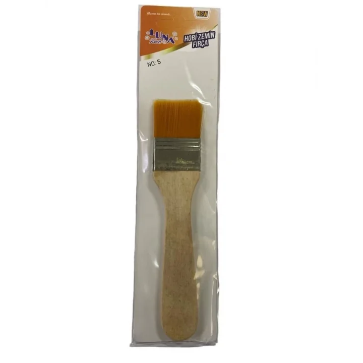Mey İthalat® Luna Zemin Fırça 5 No 3 cm Genişlik