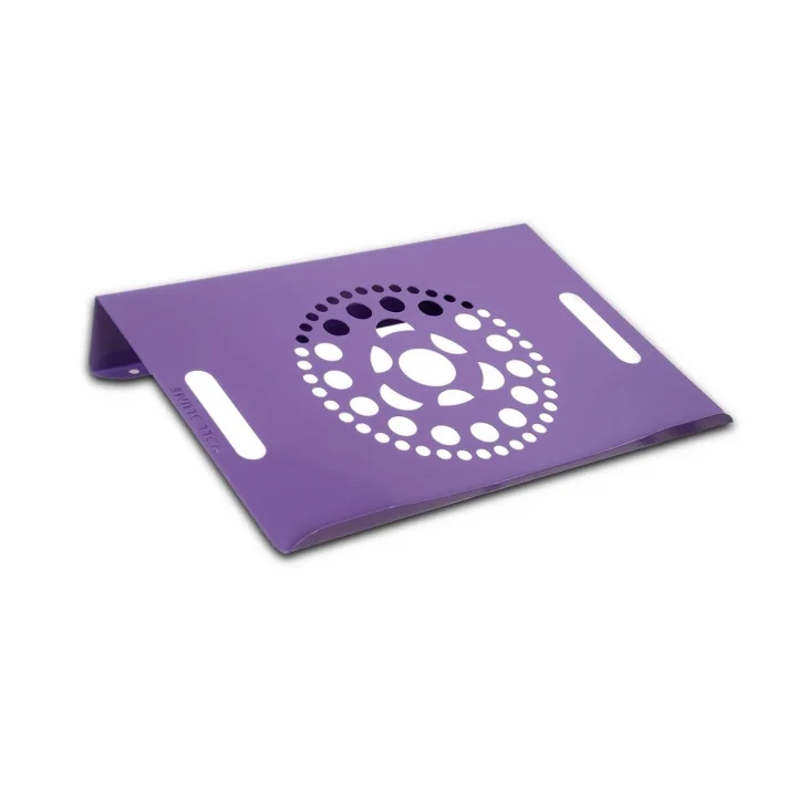 M1 Notebook Standı Laptop Yükseltici Soğutucu Altlığı (Lila)