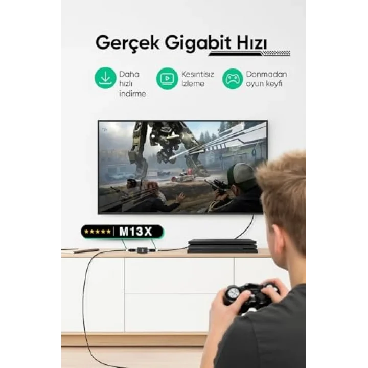 M13X cat6 kablo birleştirici/2 Adet-Cat5-Cat6-Cat7-Cat8-uyumlu/ethernet kablo uzatma aparatı-ethernet uzatma aparatı (2)