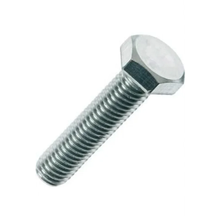 Mey İthalat® M18X140 Civata Beyaz Tam Paso 2 Adet