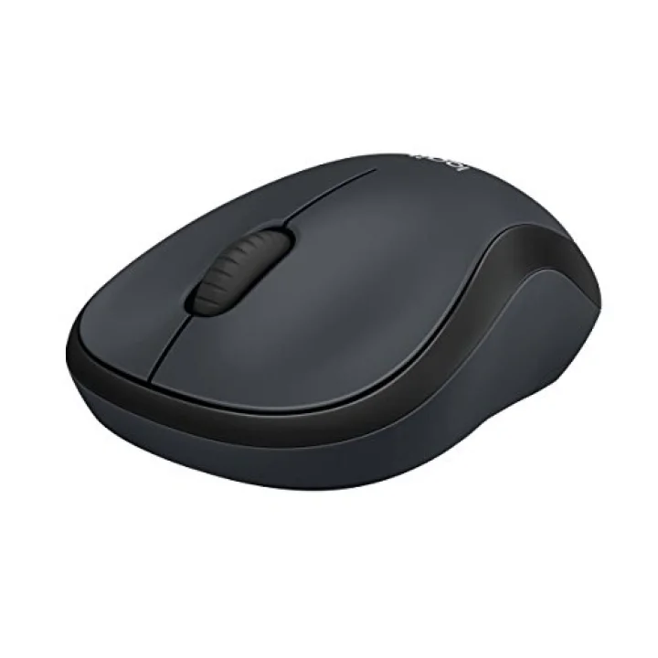 M220 Sessiz Kablosuz Mouse, Sağ ve Sol Elle Kullanıma Uygun, 1.000 DPI, 10 m Kullanım Mesafesi, 18 Ay Pil Ömrü, Siyah