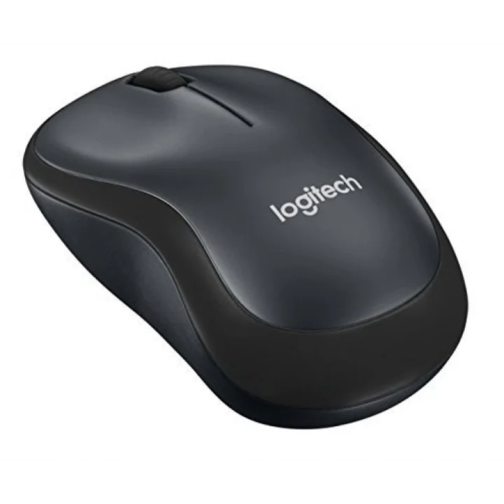M220 Sessiz Kablosuz Mouse, Sağ ve Sol Elle Kullanıma Uygun, 1.000 DPI, 10 m Kullanım Mesafesi, 18 Ay Pil Ömrü, Siyah