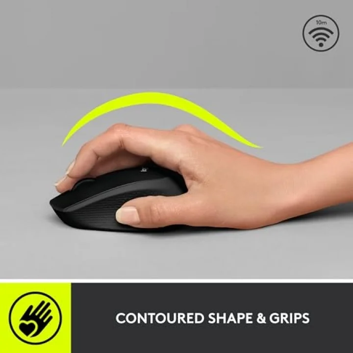 M280 Kablosuz Mouse, Siyah