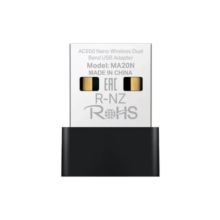 MA20N, AC650 Mbps Kablosuz Dual-Band Nano USB Adaptör